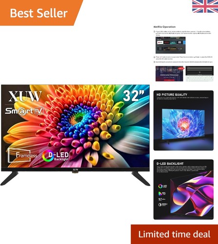 Inch smart d led - 32-inch, tv